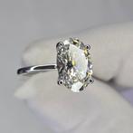 Zonder Minimumprijs - Ring - 14 karaat Witgoud - 5.09ct. tw., Nieuw
