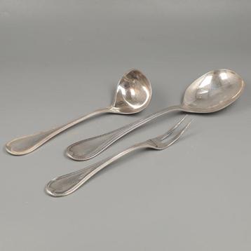 Robbe & Berking model Französisch-PerlJuslepel, Vleesvork