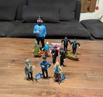 Moulinsart - Beeldje, Ensemble de 11 figurines Tintin + jeu, Boeken, Nieuw