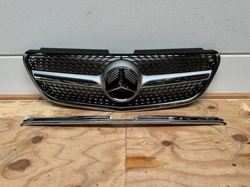 Grille Diamond Vito w447 Zilver (Nieuw), Auto-onderdelen, Carrosserie, Nieuw, 12 maanden garantie, Mercedes-Benz, Ophalen of Verzenden