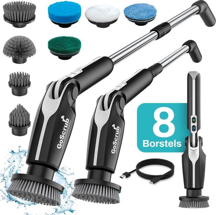 GoScrub® Elektrische Schoonmaakborstel – Cleaning Hero V1 –, Doe-het-zelf en Bouw, Gereedschap | Overige machines, Verzenden