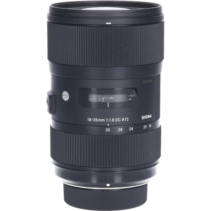 TWeedehands Sigma 18-35mm f/1.8 DC HSM Art Nikon F CM2973, Audio, Tv en Foto, Foto | Lenzen en Objectieven, Overige typen, Gebruikt