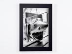 JAWS 1975 - Fine Art Photography - Luxury Wooden Framed, Verzamelen, Nieuw