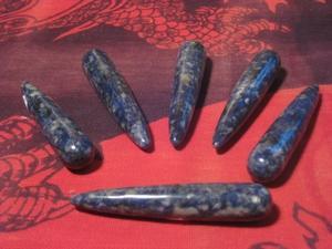 Griffel - Lapis Lazuli - ca.10cm (Massage griffels), Sports & Fitness, Produits de massage, Enlèvement ou Envoi