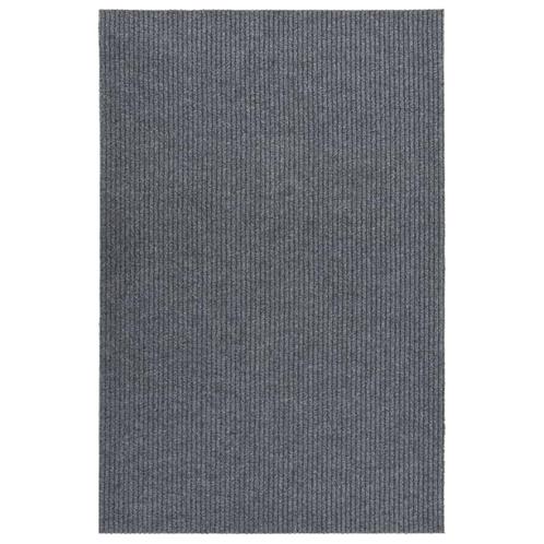 vidaXL Droogloopmat 100x150 cm grijs, Huis en Inrichting, Stoffering | Tapijten en Vloerkleden, Nieuw, Verzenden
