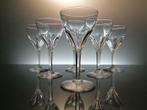 Val Saint Lambert - crystal wine glasses Gevaert Côtes