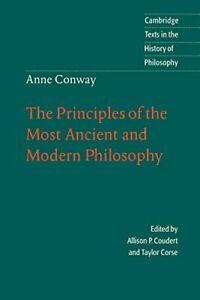 Anne Conway: The Principles of the Most Ancient, Conway,, Livres, Livres Autre, Envoi
