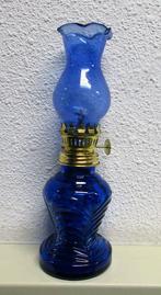 Decoratie Olielamp, Koresene Lamp, 20cm hoog, NIEUW - Blauw