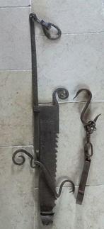 Werktuig (3) Antiek - Adjustable Trammel Fireplace