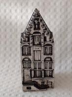 Miniatuur beeldje - Zilveren Miniatuur Ooievaar met jong (