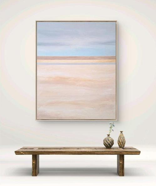 Gaby Acevedo - Paisaje neutro nº35 (XL), Antiek en Kunst, Kunst | Schilderijen | Modern