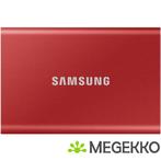 Samsung SSD T7 2TB Rood, Informatique & Logiciels, Disques durs, Verzenden
