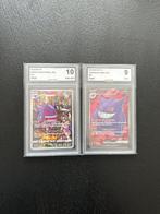 Pokémon - 2 Graded card - GENGAR EX FULL ART & GENGAR FULL