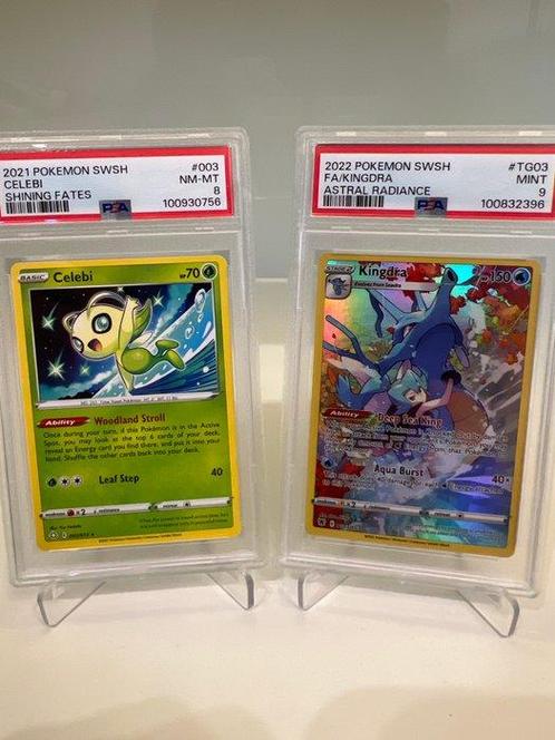 Pokémon - 2 Graded card - PSA 9, Hobby en Vrije tijd, Verzamelkaartspellen | Pokémon