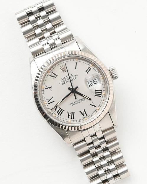 Rolex Datejust 36 16014 uit 1980, Bijoux, Sacs & Beauté, Montres | Anciennes | Antiquités, Envoi