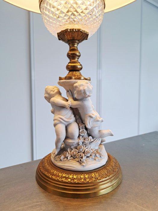 moreau hipollyte - Lamp - Biscuit porselein, Antiquités & Art, Curiosités & Brocante