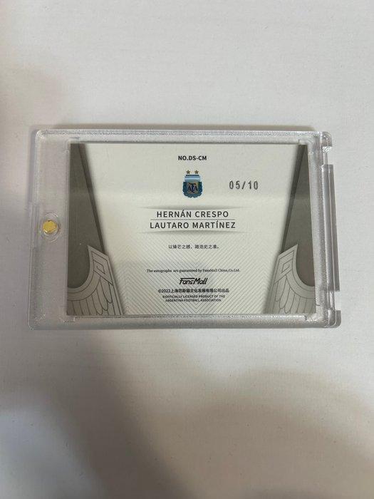 FansMall Hernán Crespo y Lautaro Martínez Limitada 05/10, Verzamelen, Stickers
