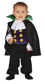Vampier Halloween Kostuum Baby Zwart, Hobby en Vrije tijd, Verzenden, Nieuw