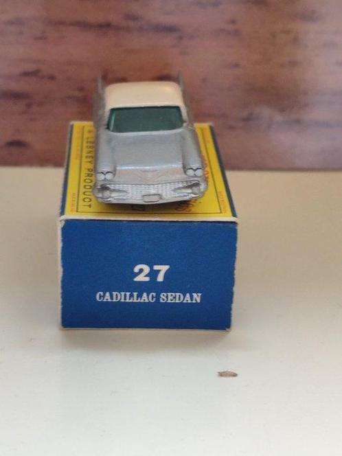 Matchbox 1:64 - Modelauto - Cadillac Sedan 27 - In doos, Hobby en Vrije tijd, Modelauto's | 1:5 tot 1:12