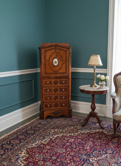 Secrétaire - Verguld brons, SimilPelle - Antieke Napoleonse, Antiek en Kunst, Antiek | Overige Antiek