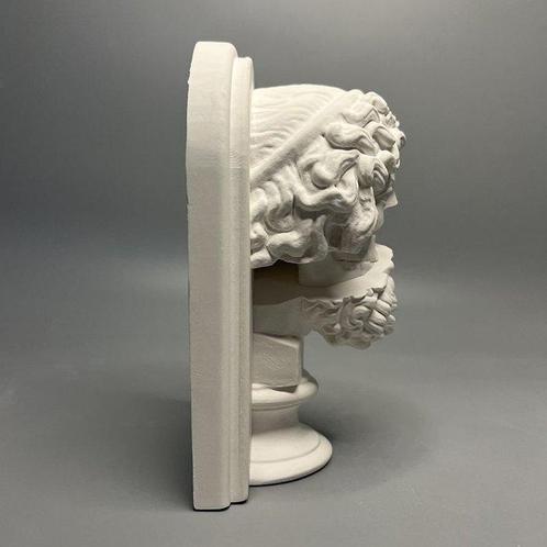 Statuette, Zeus and Roman Mythology Plaster Statue - 13.5 cm, Antiek en Kunst, Curiosa en Brocante