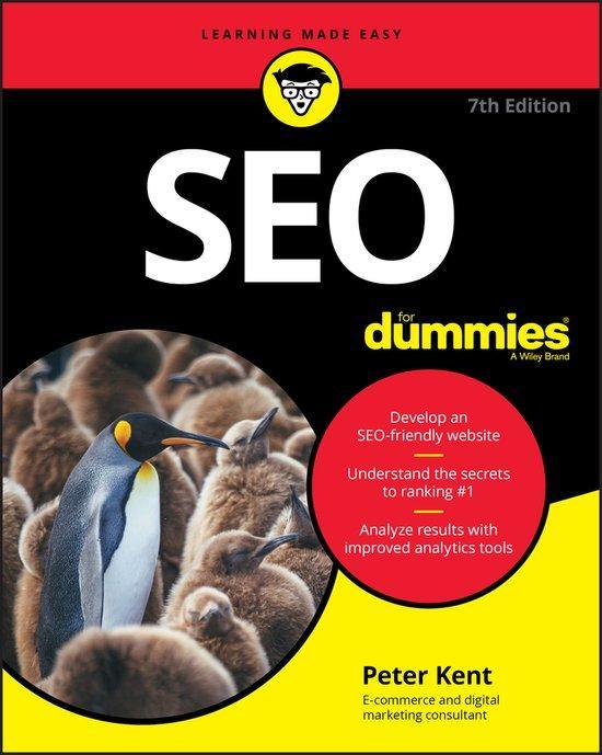 SEO For Dummies 9781119579571 Peter Kent, Boeken, Taal | Engels, Zo goed als nieuw, Verzenden