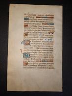Anoniem - Anonymous- Illuminated manuscript - 1350, Nieuw