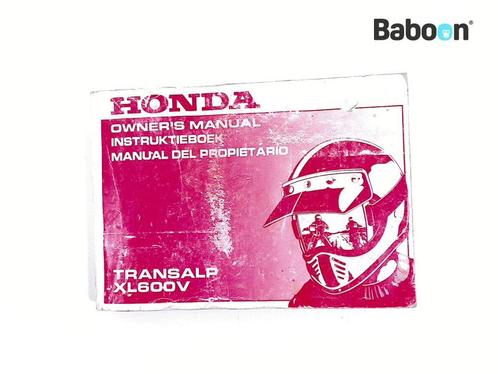 Livret dinstructions Honda XL 600 V Transalp 1991-1993, Motoren, Onderdelen | Honda, Verzenden