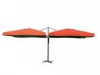 Veiling - Dubbel hangende parasol Oranje (2 * 300x400cm), Jardin & Terrasse