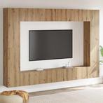 vidaXL Tv-meubelset 8 pcs artisanaal eikenkleurig Medium, Verzenden, Nieuw