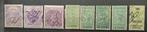 Commonwealth britannique 1869/1883 - timbres fiscaux du, Gestempeld