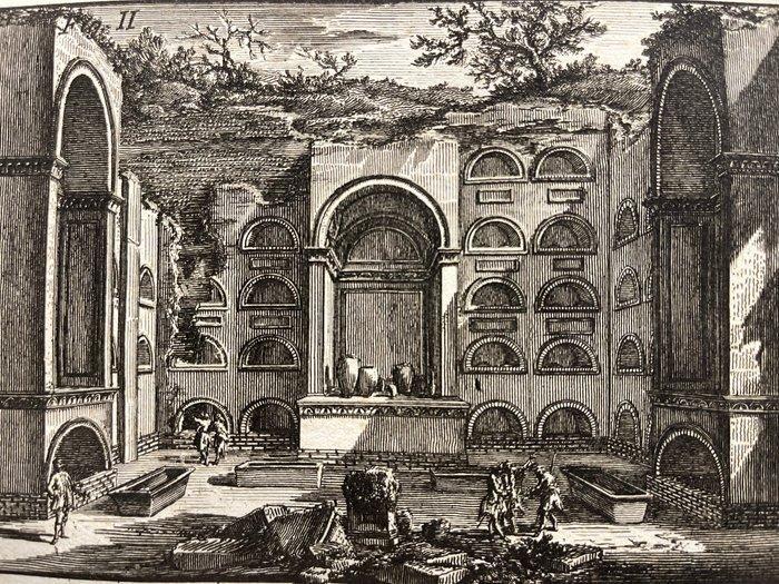 Giovanni Battista Piranesi (1720-1778) - Stanza sepolcrale, Antiek en Kunst, Antiek | Overige Antiek