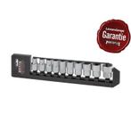 Tien delige metrische doppenset 1/2 opname met levenslange, Doe-het-zelf en Bouw, Ophalen of Verzenden, Nieuw