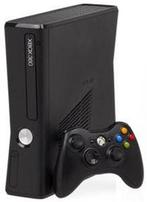Xbox 360 Slim 4GB Zwart-Standaard (Xbox 360) Gebruikt, Games en Spelcomputers, Ophalen of Verzenden, Nieuw
