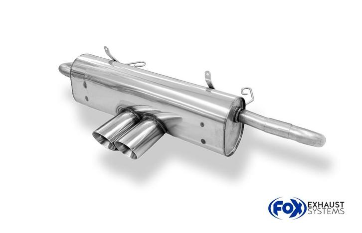 FOX Porsche Boxster Type 986 Achterdemper uitlaat midden - 2, Auto-onderdelen, Uitlaatsystemen, Nieuw, Verzenden