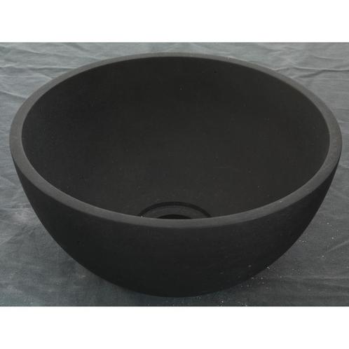 Waskom Imso Lavabo Mini Tondo Basalto Nero 26x13cm, Doe-het-zelf en Bouw, Sanitair, Overige typen, Nieuw, Ophalen of Verzenden