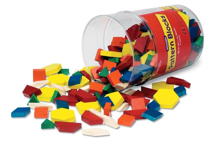 Learning Resources Houten patroonblokken, Kinderen en Baby's, Speelgoed | Educatief en Creatief, Nieuw, Ophalen of Verzenden