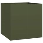 Stalen Plantenbak 80cm | Retour Deal, Tuin en Terras, Verzenden, Vierkant, Nieuw, Metaal