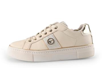 Tamaris Sneakers in maat 40 Beige | 5% extra korting beschikbaar voor biedingen