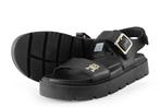 Tommy Hilfiger Sandalen in maat 36 Zwart | 5% extra korting, Kleding | Dames, Verzenden, Zwart, Sandalen of Muiltjes, Gedragen