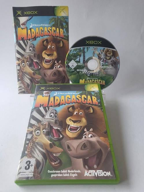 Madagascar Xbox Original, Games en Spelcomputers, Games | Xbox Original, Zo goed als nieuw, Ophalen of Verzenden