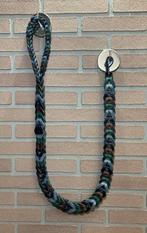 Lederen honden riem Brown/green/black, Ophalen of Verzenden, Nieuw