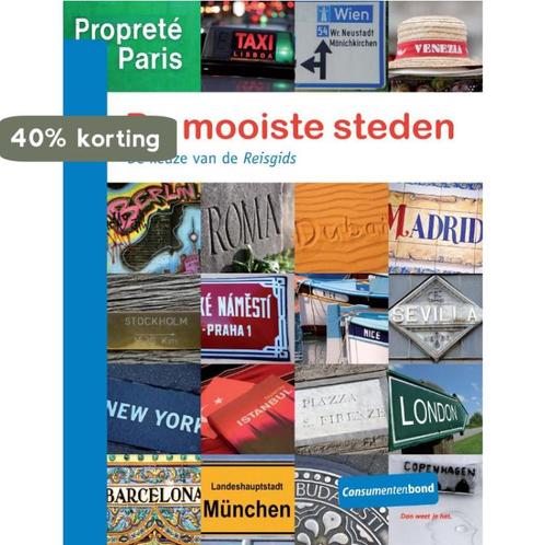 De mooiste steden 9789059511569 ., Boeken, Reisgidsen, Gelezen, Verzenden