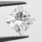 Diamant - 1.00 ct - Prinses, GIA-gecertificeerd - F - SI1, Nieuw