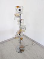 Toni Zuccheri - Staande lamp - Glas, Metaal, Antiek en Kunst