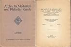 1913 medaille en Thematik Archiv fuer Medallen- en Plaket..., Verzenden, Nieuw