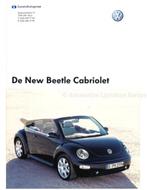 2004 VOLKSWAGEN NEW BEETLE CABRIOLET BROCHURE NEDERLANDS, Livres, Autos | Brochures & Magazines, Ophalen of Verzenden