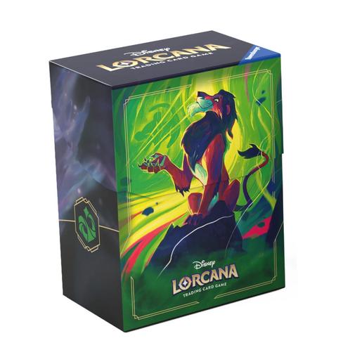 Disney Lorcana: Deck Box Scar, Hobby en Vrije tijd, Verzamelkaartspellen | Overige, Ophalen of Verzenden