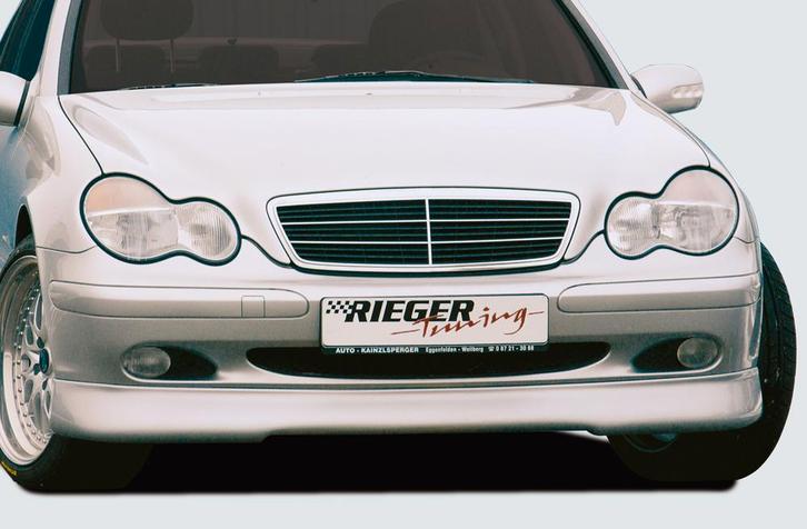 Rieger frontspoiler voor Classic/Elegance | C-Klasse (W203):, Auto diversen, Tuning en Styling, Verzenden