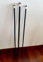 Wandelstok (3) - Ebbenhout, Antiek en Kunst